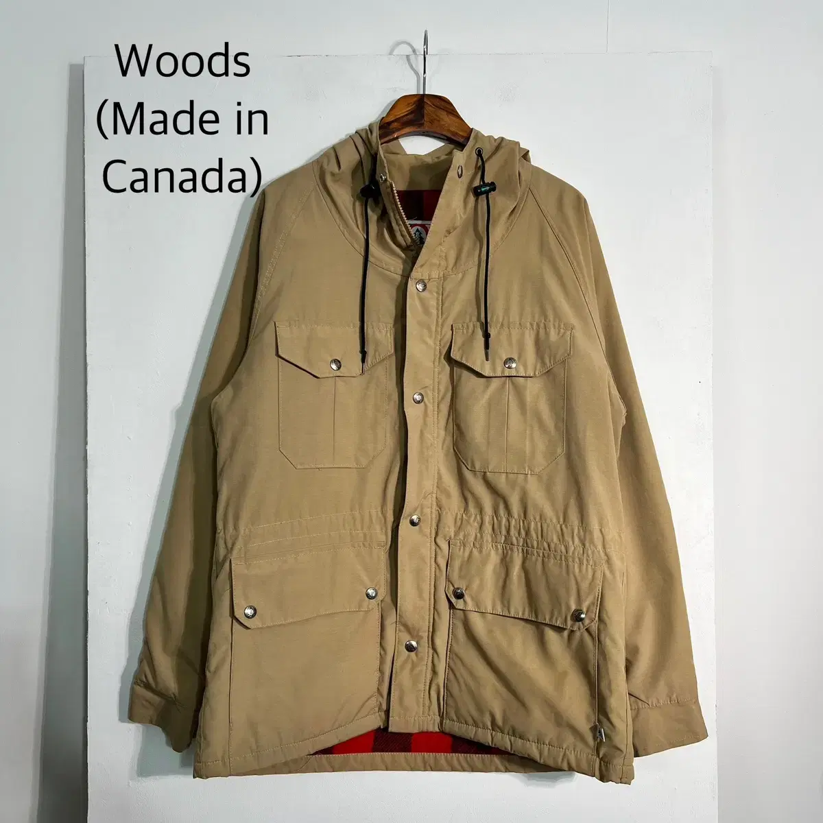 Woods 우즈 캐나다 마운틴파카(made in Canada)